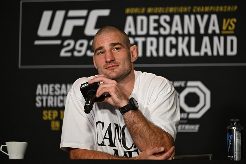 UFC fighter Sean Strickland makes sexist comments at press conference ...