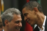 Right-hand man: Rahm Emanuel with Barack Obama