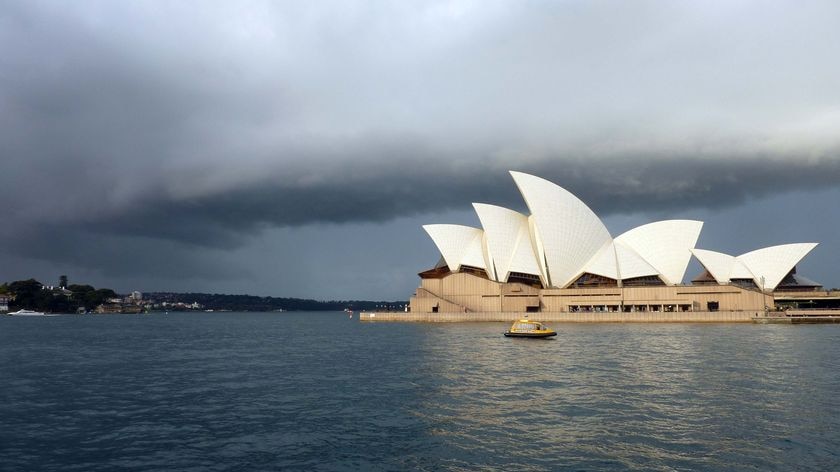 The photo of the Opera House is on the same page that features a story on bomb making.