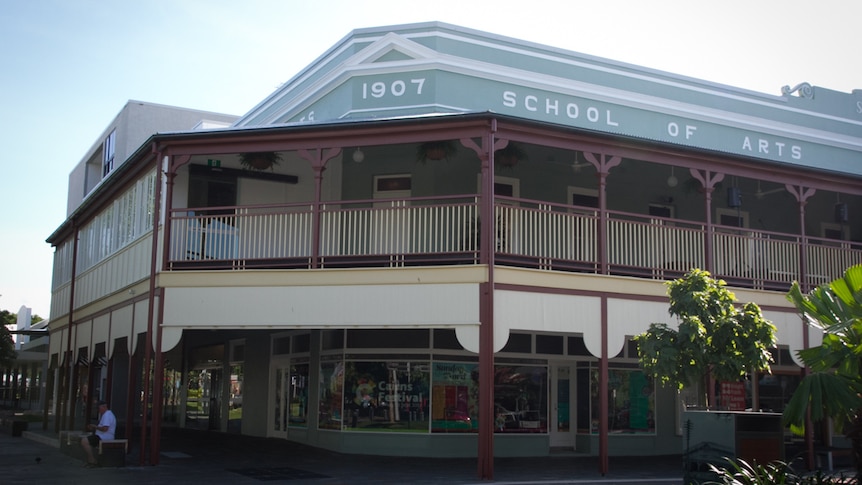 The historic School of Arts building which houses the Cairns Museum.