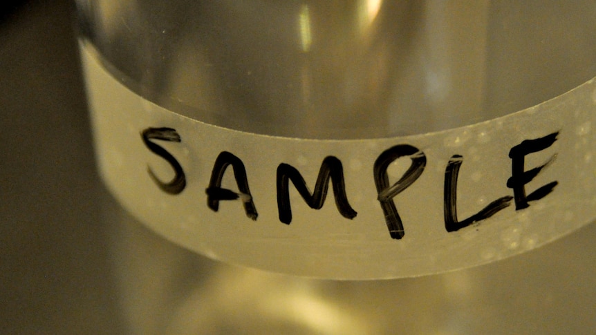 A sample jar