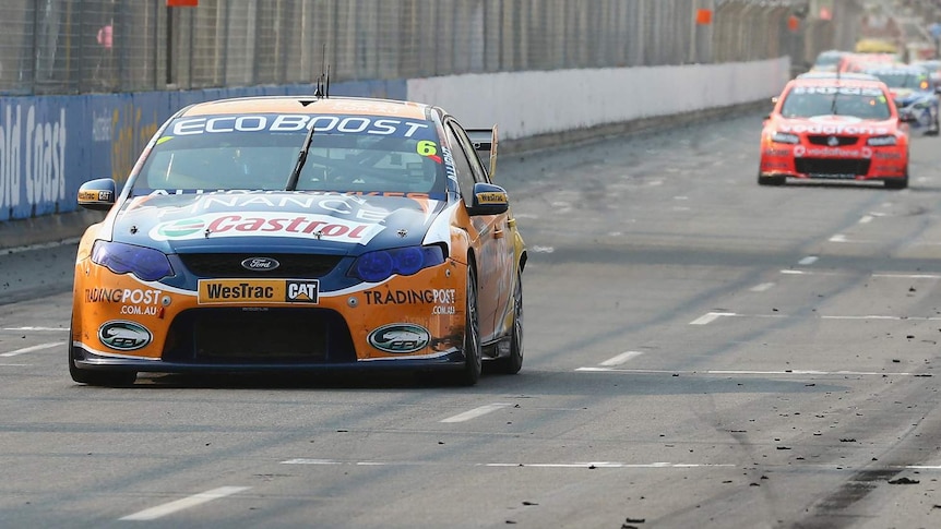 Ford's Will Davison leads last year's Gold Coast 600