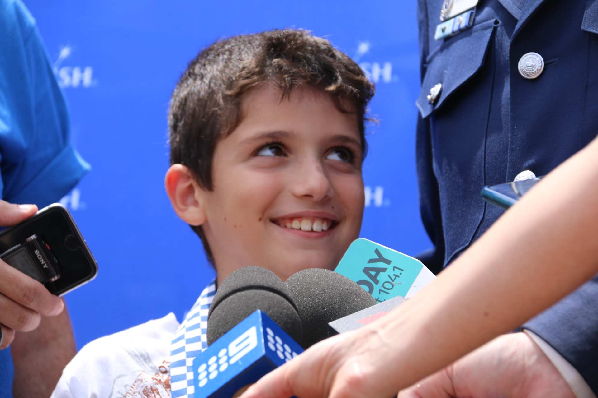 Iron Boy Superhero saves Australia from evil villain Ultron ABC News