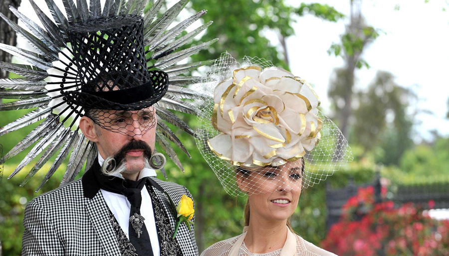 Creative Melbourne Cup fashion designs