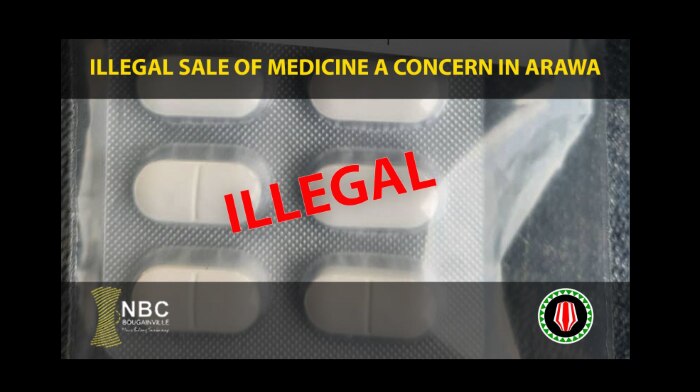 Wari blong illegal sale blong marasin long Arawa (NBC MBS)