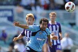 Brosque enjoyed his milestone game with a goal and an assist.