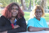 Gene Gibson's aunt Maisie Gibson (L) and mother Alamay Gibson.