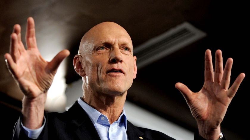 Peter Garrett has been spruiking the Government's National Plan for School Improvement.