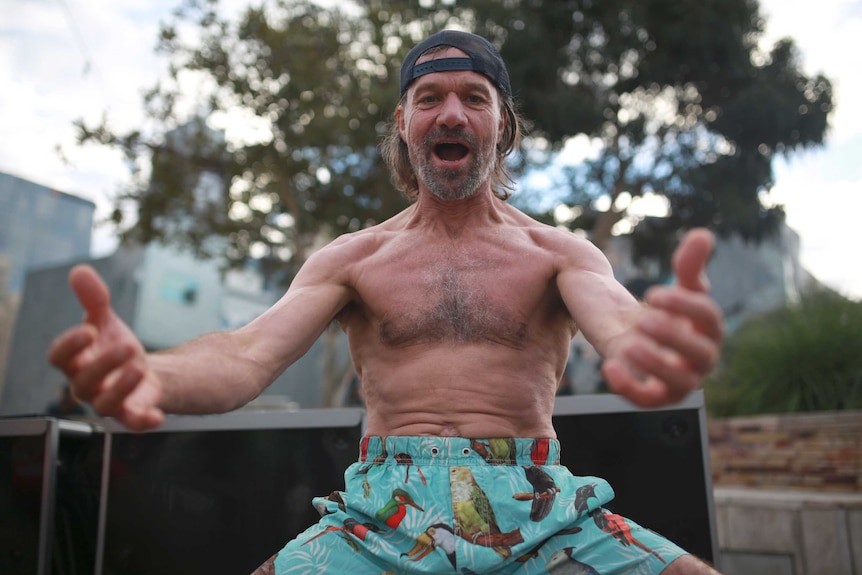 Wim Hof, the "Iceman"