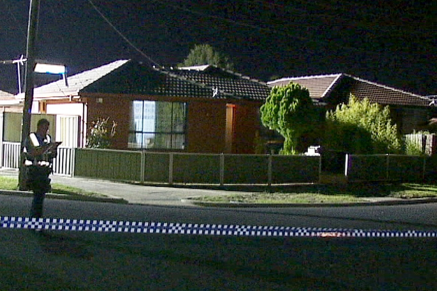 Scene of double stabbing Albanvale