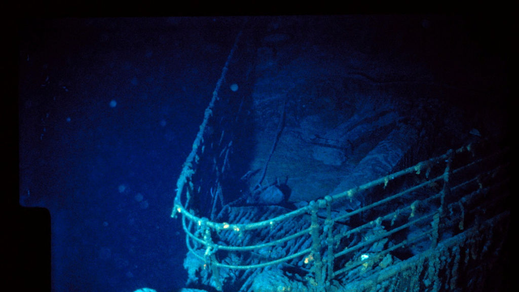 Titanic Submarine Scene