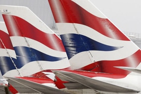 File photo: British Airways planes (Reuters: Suzanne Plunkett)