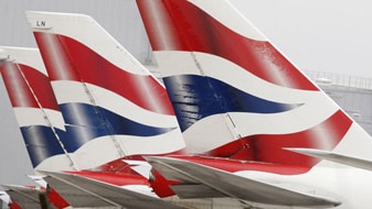 File photo: British Airways planes (Reuters: Suzanne Plunkett)