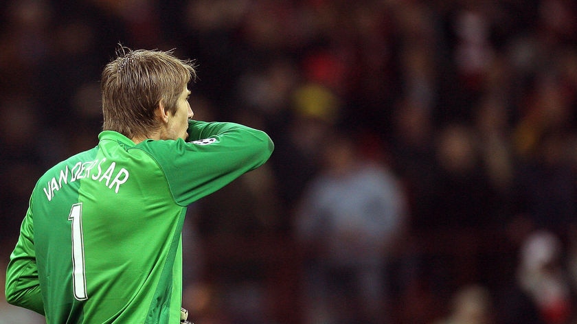 Hungry for success... Edwin van der Sar says United's experience could play a huge part.