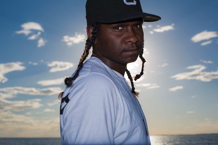 Danzel Baker is Baker Boy, a rapper and dancer from Milingimbi in north-eastern Arnhem Land.