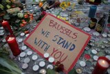 Street memorial at the Place de la Bourse