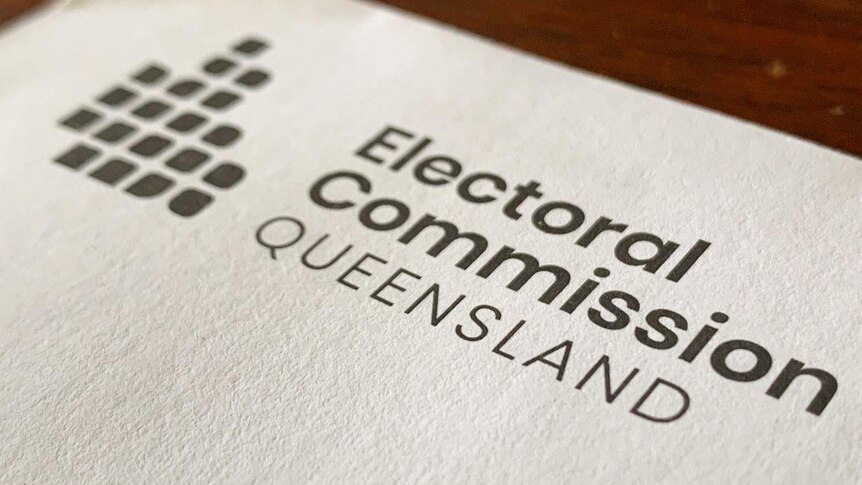 ECQ logo on an envelope for a postal vote.