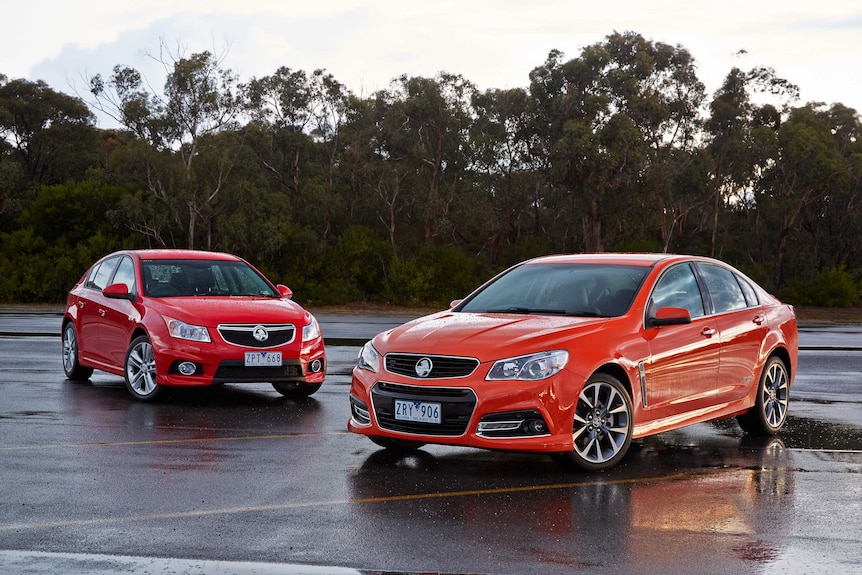 Holden Commodore and Holden Cruze
