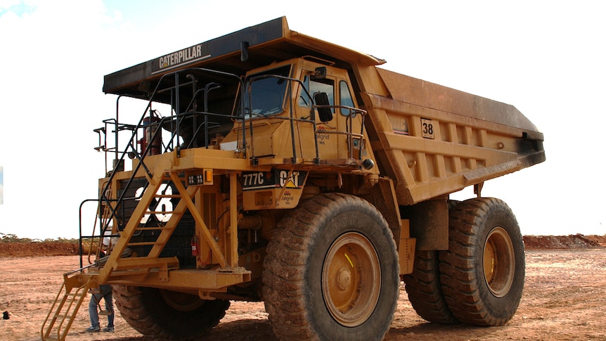 Mining truck in Kalgoorlie
