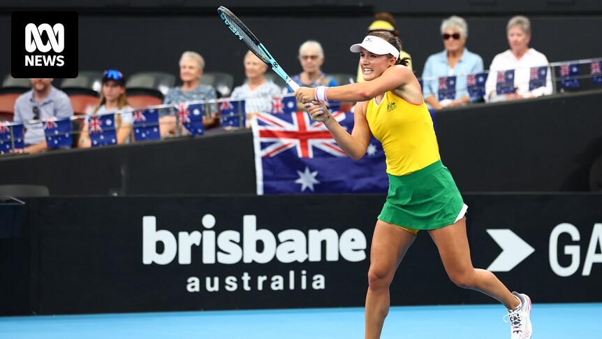 Australia takes control of Billie Jean King Cup tie against Mexico