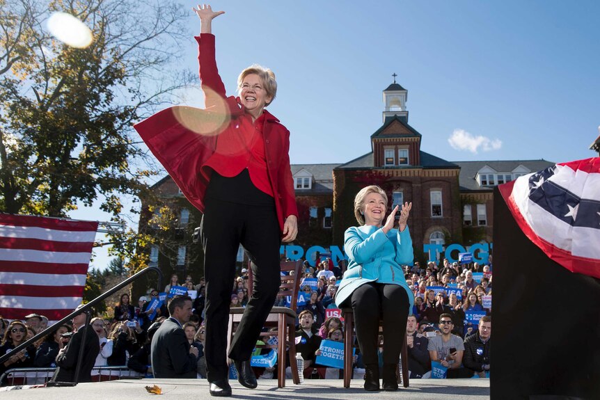 Hillary Clinton and Elizabeth Warren