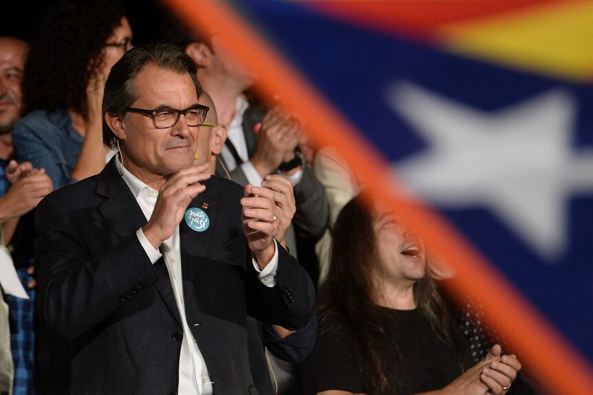 Catalonia's nationalist president Artur Mas