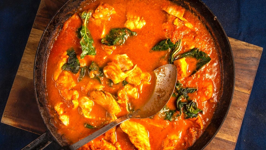 A Morrocan fish stew
