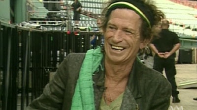 Keith Richards ... cause of concussion still a mystery. (File photo)