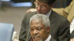 United Nations Secretary-General Kofi Annan.