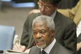 United Nations Secretary-General Kofi Annan.