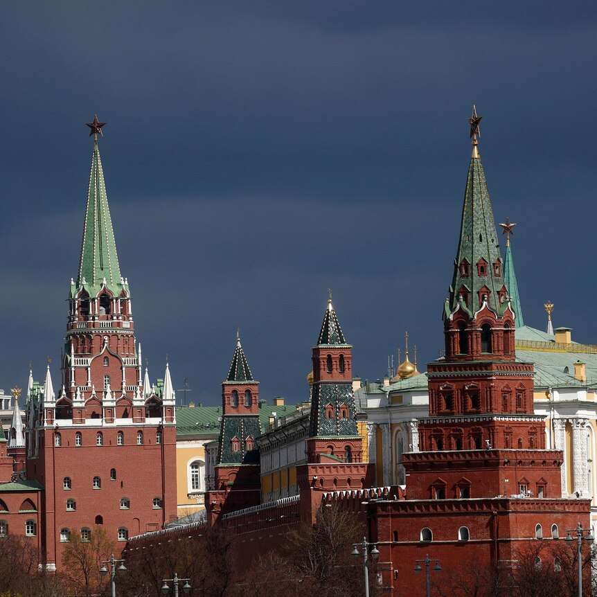 Kremlin building view.
