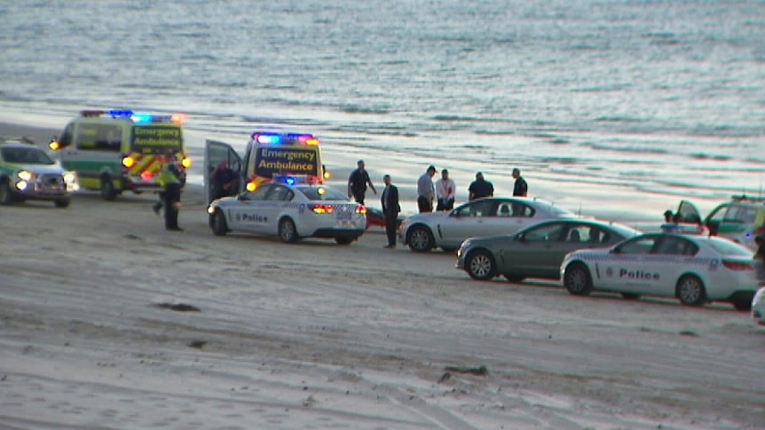 Aldinga Beach drowning scene