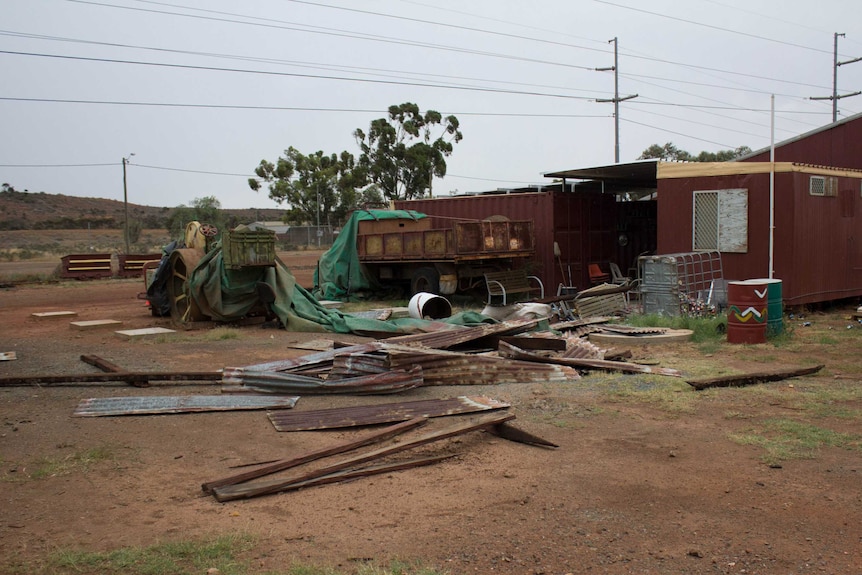 Further storm damage at the Loopline Railway.
