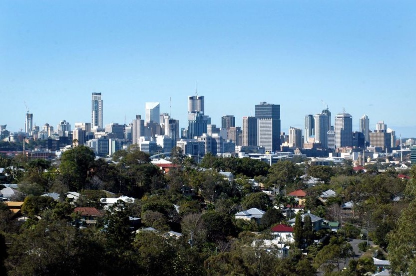 Brisbane city skyline