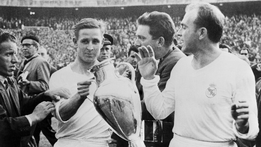 Di Stefano with European Cup