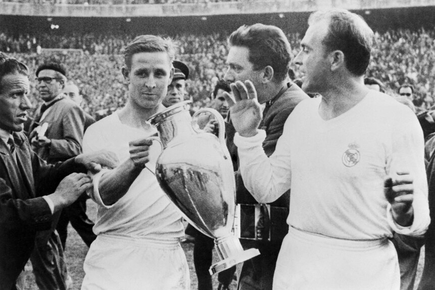 Di Stefano with European Cup