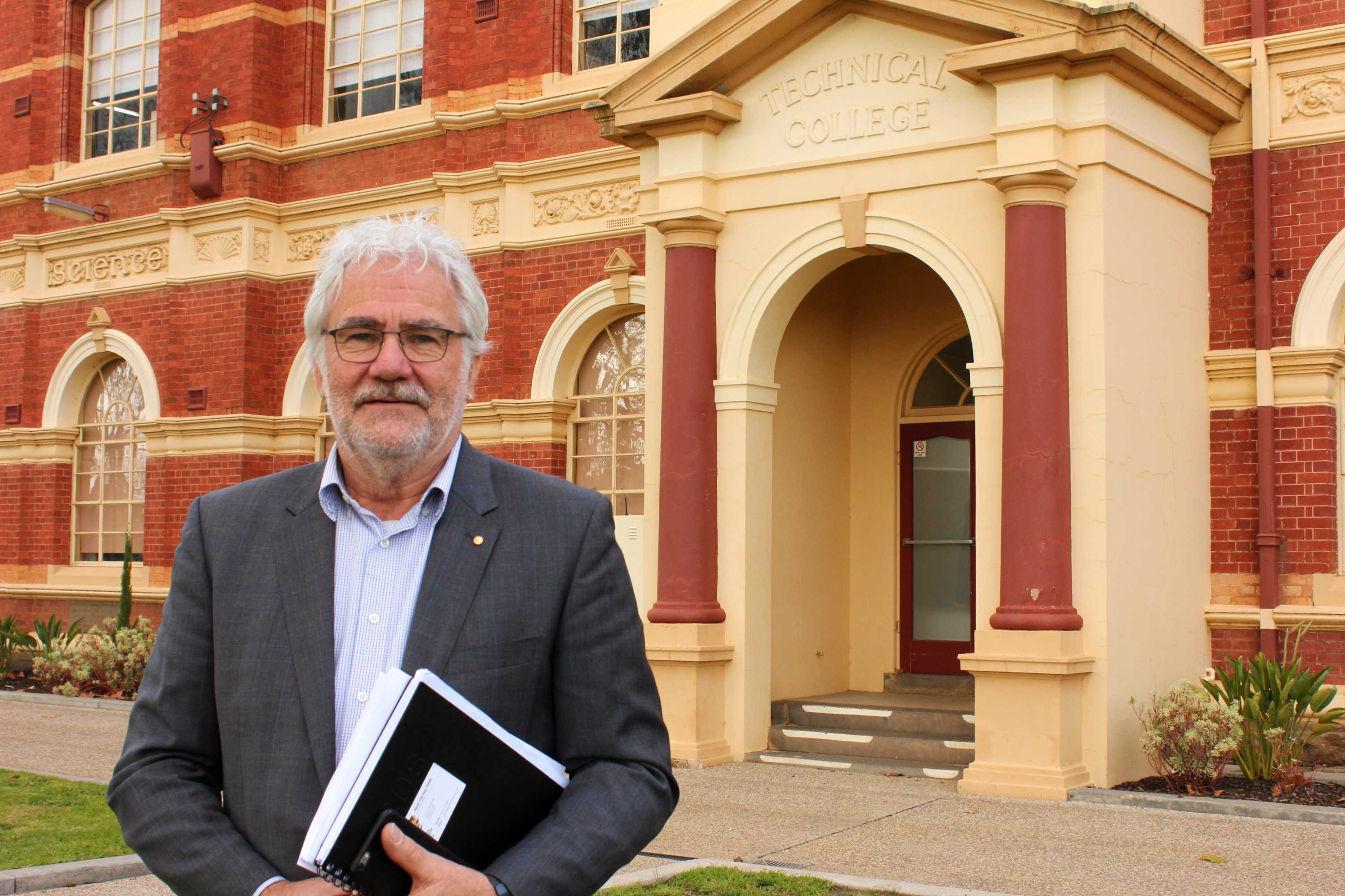 Central Goldfields Shire Chair of Administrators, Noel Harvey.