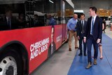 NSW Labor Campaign bus launch