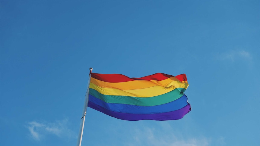 A LGBTI flag