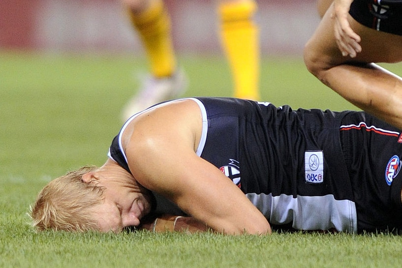 Riewoldt injured against Pies