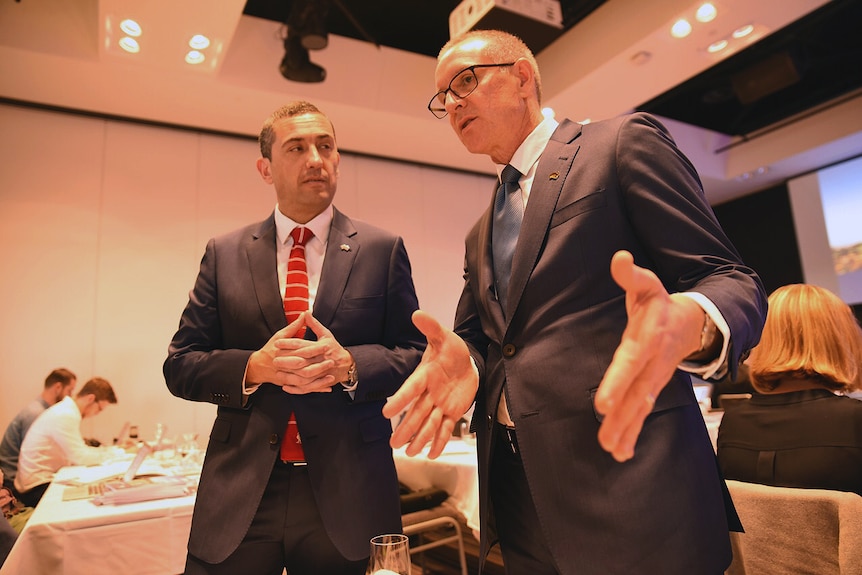 Tom Koutsantonis and Jay Weatherill