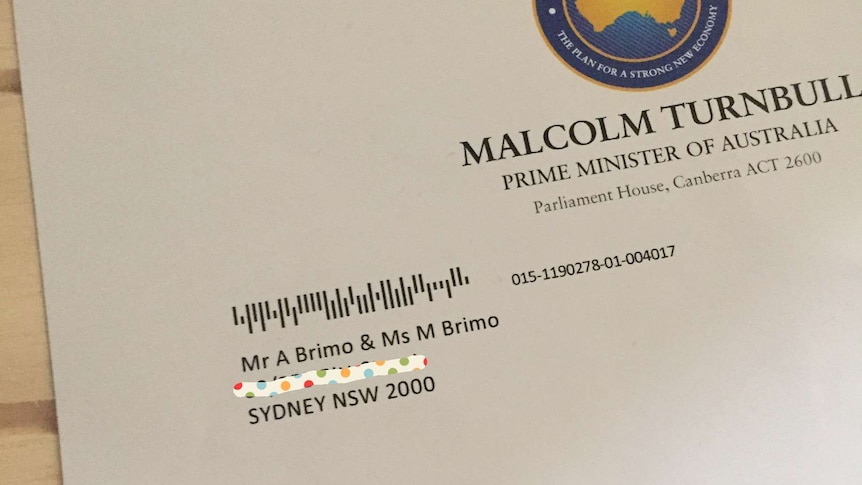 Turnbull election campaign letter