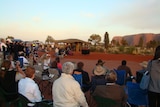 Uluru sunrise ceremony