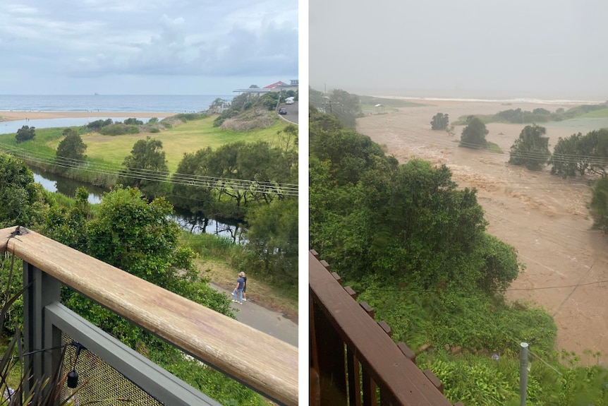 Stanwell Park flash flooding