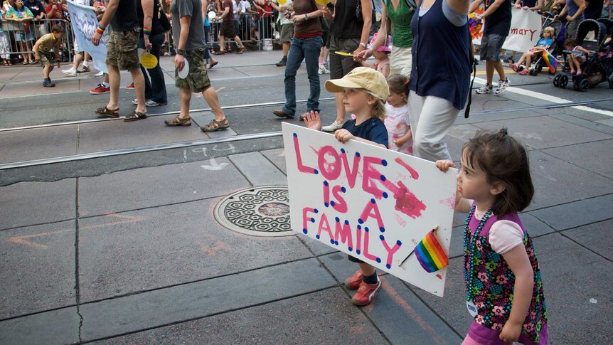 Love is a family - San Francisco pride parade 2009