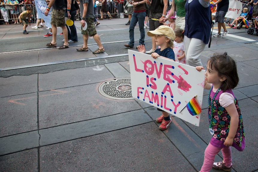 Love is a family - San Francisco pride parade 2009