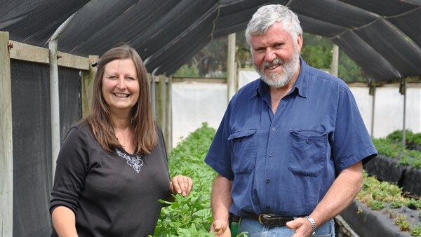 Gayle and Mike Quarmby are expanding their bush foods production