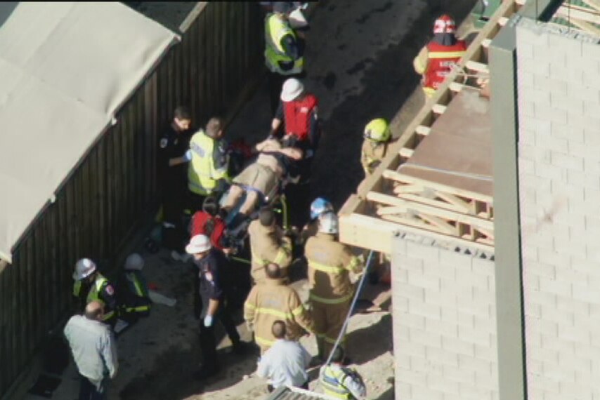 One dead, another injured worksite wall collapse