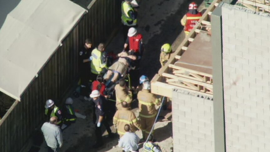 One dead, another injured worksite wall collapse