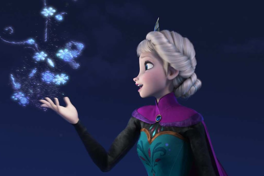 Elsa from Frozen Disney film